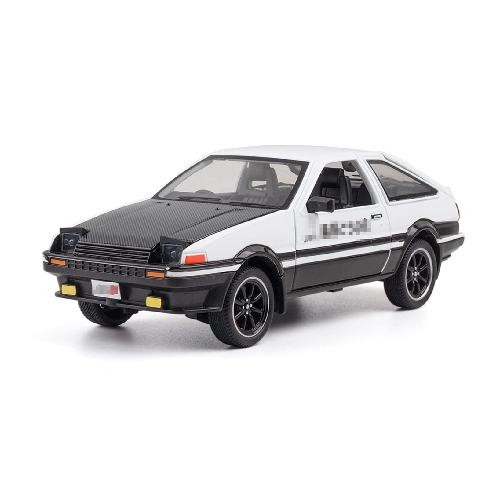 Amazon | 1/24 AE86 イニシャルDに適しています 合金車モデル装飾車